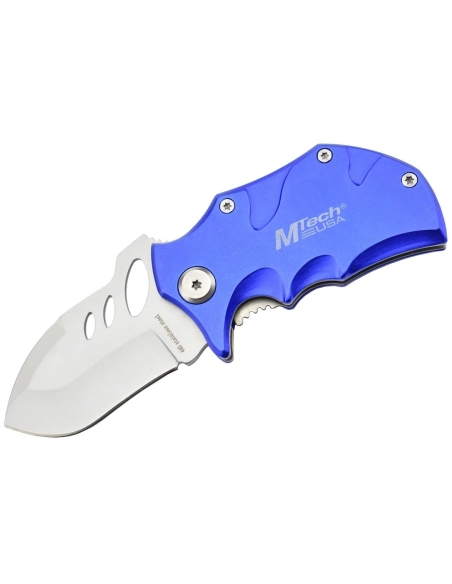 MTech MT-365BL - Couteau de poche Bleu en acier 440