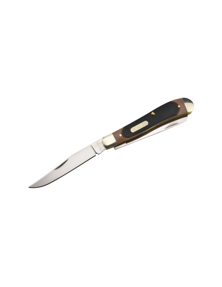 Schrade 94OT Old Timer Couteau de poche à deux lames Trapper Gunstock