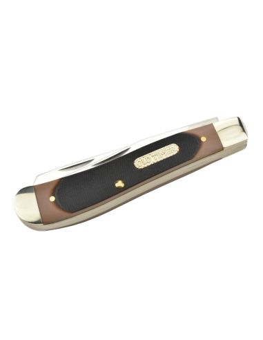 Schrade 94OT Old Timer Couteau de poche à deux lames Trapper Gunstock