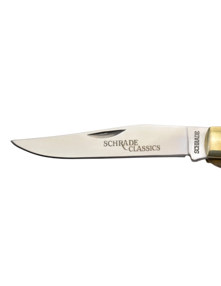 Schrade 97OT Old Timer Couteau de poche pliant double lame