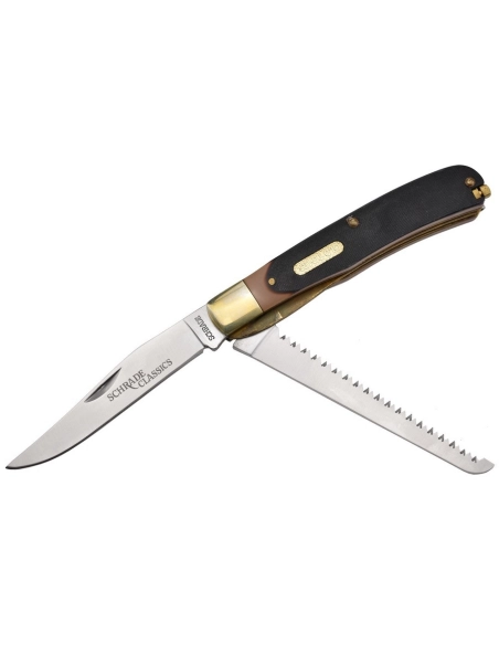 Schrade 97OT Old Timer Couteau de poche pliant double lame