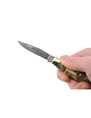 Schrade 127OT Old Timer couteau de poche pliant à deux lames