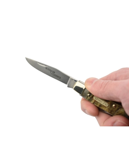 Schrade 127OT Old Timer couteau de poche pliant à deux lames