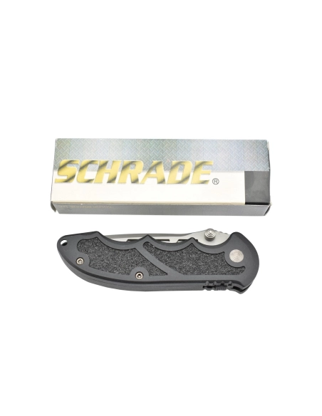 Schrade SCHA Couteau pliant Extreme Tactical à ouverture assistée