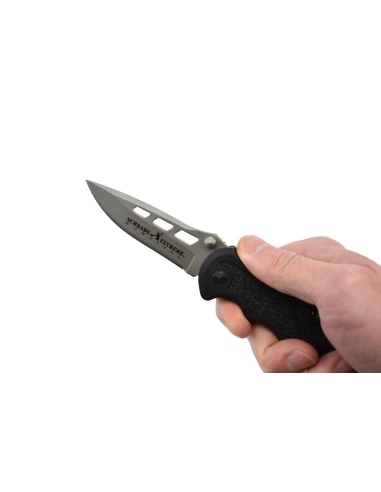 Schrade SCHA Couteau pliant Extreme Tactical à ouverture assistée