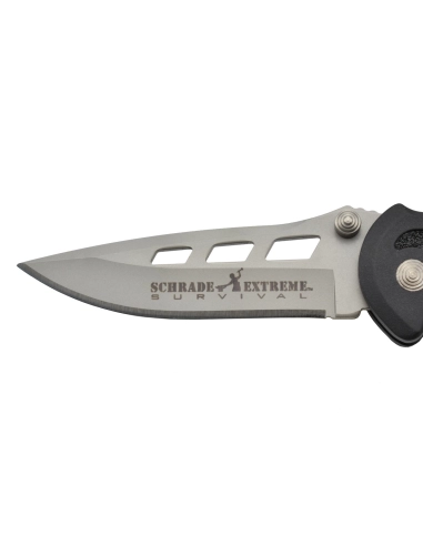 Schrade SCHA Couteau pliant Extreme Tactical à ouverture assistée