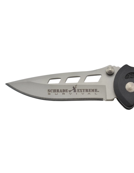 Schrade SCHA Couteau pliant Extreme Tactical à ouverture assistée
