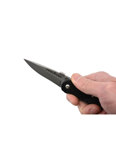 Schrade SCHA1 Couteau pliant Extreme Tactical à ouverture assistée
