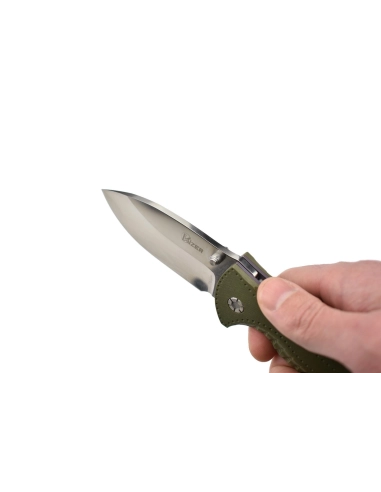 Kizer Ki4416A2 Couteau pliant Justin Gingrich GTi, intercalaires arc-en-ciel