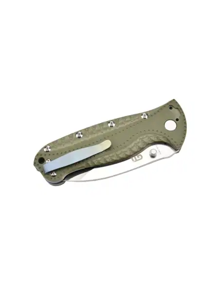 Kizer Ki4416A2 Couteau pliant Justin Gingrich GTi, intercalaires arc-en-ciel