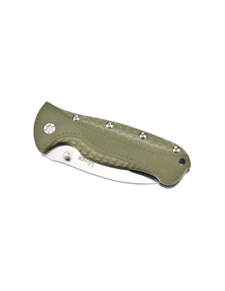 Kizer Ki4416A2 Couteau pliant Justin Gingrich GTi, intercalaires arc-en-ciel