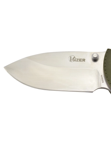 Kizer Ki4416A2 Couteau pliant Justin Gingrich GTi, intercalaires arc-en-ciel