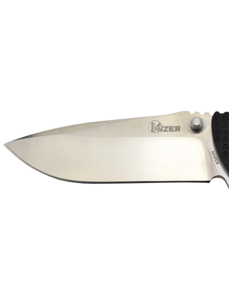 Kizer Ki5404A2 Magnum Couteau pliant G10 Noir et acier S35VN