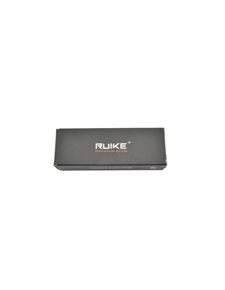 Ruike P865-B Noir Couteau de poche lame acier 14C28N manche G10