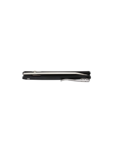 Ruike P865-B Noir Couteau de poche lame acier 14C28N manche G10