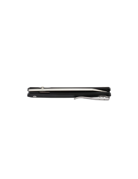 Ruike P865-B Noir Couteau de poche lame acier 14C28N manche G10