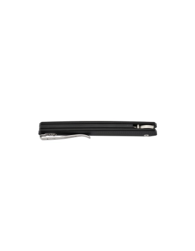 Ruike P865-B Noir Couteau de poche lame acier 14C28N manche G10