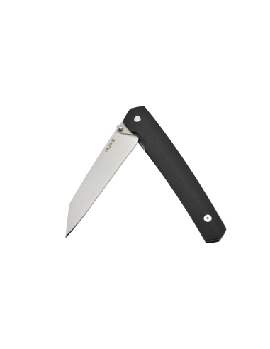 Ruike P865-B Noir Couteau de poche lame acier 14C28N manche G10