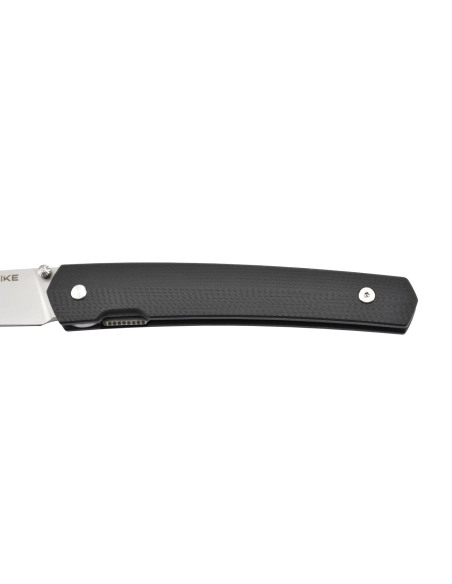 Ruike P865-B Noir Couteau de poche lame acier 14C28N manche G10
