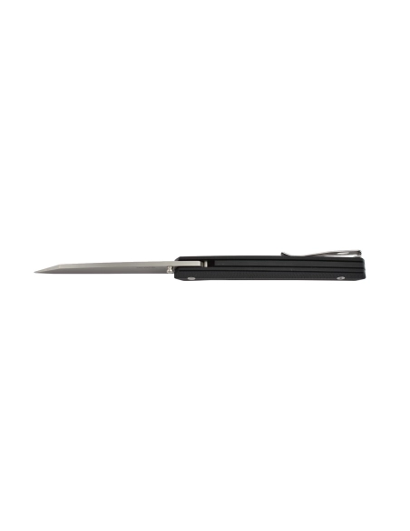 Ruike P865-B Noir Couteau de poche lame acier 14C28N manche G10