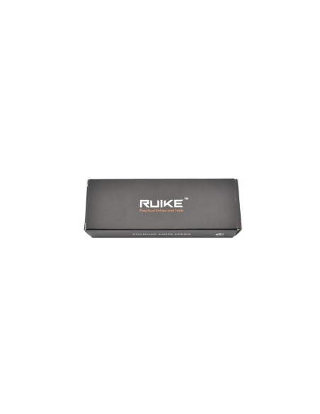 Ruike P848-B Noir Couteau de poche lame acier 14C28N manche G10