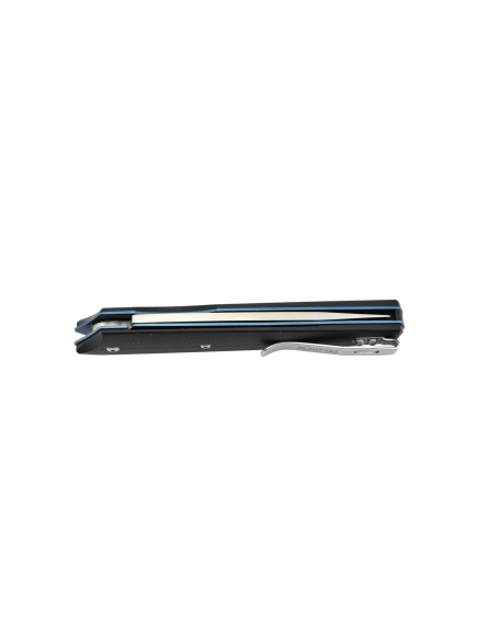 Ruike P848-B Noir Couteau de poche lame acier 14C28N manche G10