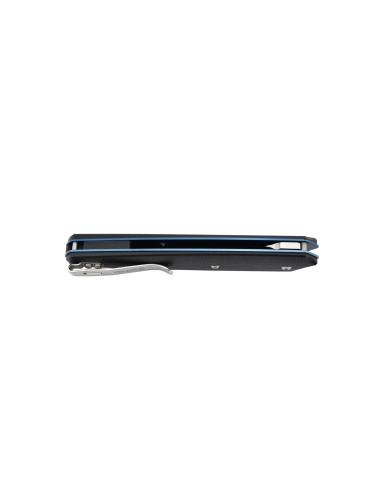 Ruike P848-B Noir Couteau de poche lame acier 14C28N manche G10