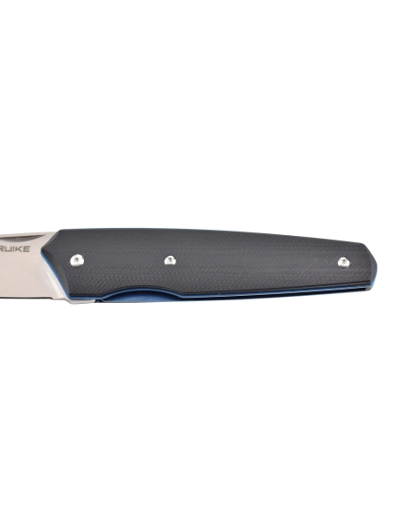 Ruike P848-B Noir Couteau de poche lame acier 14C28N manche G10