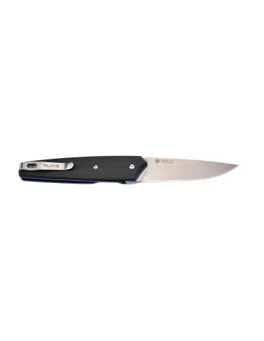 Ruike P848-B Noir Couteau de poche lame acier 14C28N manche G10