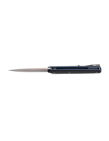 Ruike P848-B Noir Couteau de poche lame acier 14C28N manche G10
