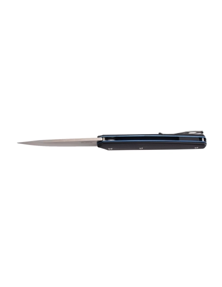 Ruike P848-B Noir Couteau de poche lame acier 14C28N manche G10