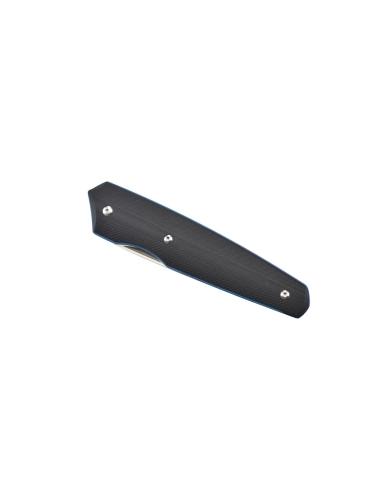 Ruike P848-B Noir Couteau de poche lame acier 14C28N manche G10