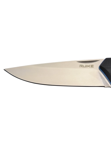 Ruike P848-B Noir Couteau de poche lame acier 14C28N manche G10