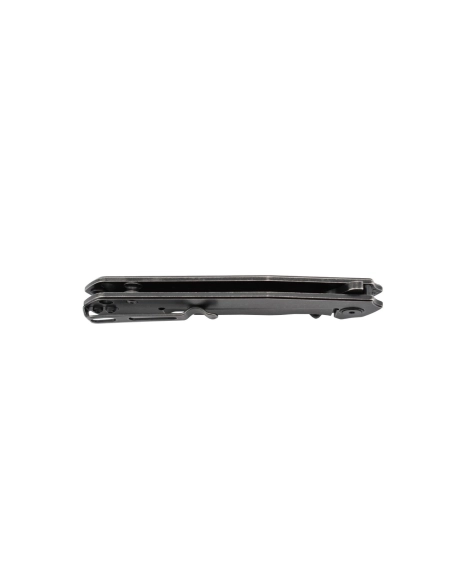 Ruike P801-SB Noir Couteau de poche lame acier 14C28N manche acier 3Cr14N finition délavée