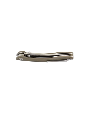 Ruike P155-W Sable du désert Couteau de poche lame acier 14C28N manche G10