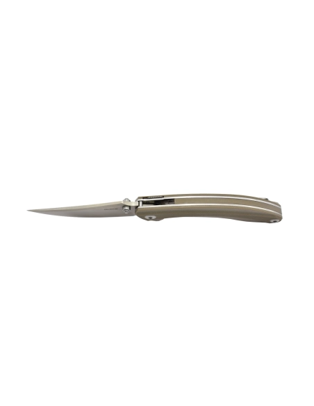 Ruike P155-W Sable du désert Couteau de poche lame acier 14C28N manche G10