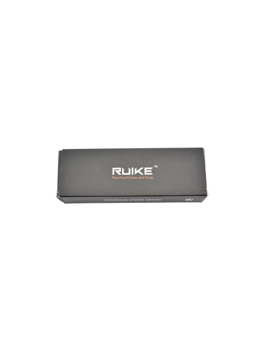 Ruike P852-B Noir Couteau de poche lame acier 14C28N manche G10