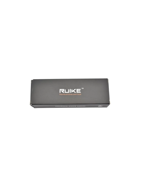 Ruike P852-B Noir Couteau de poche lame acier 14C28N manche G10