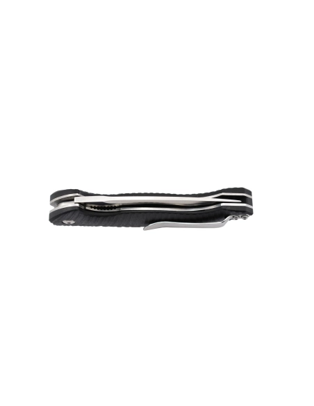 Ruike P852-B Noir Couteau de poche lame acier 14C28N manche G10