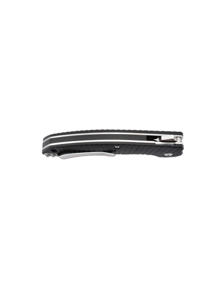 Ruike P852-B Noir Couteau de poche lame acier 14C28N manche G10