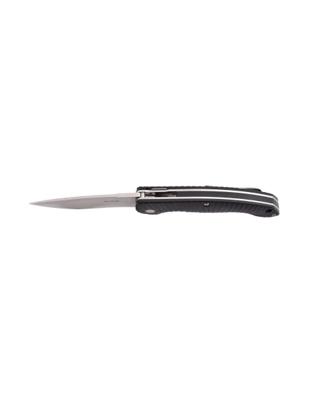 Ruike P852-B Noir Couteau de poche lame acier 14C28N manche G10