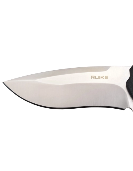 Ruike P852-B Noir Couteau de poche lame acier 14C28N manche G10