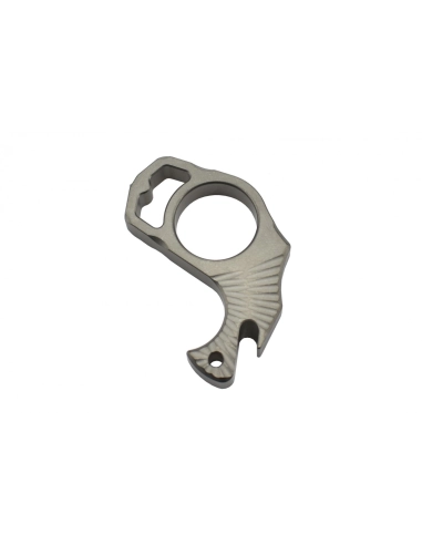 MaxKnives TIKNU3 Impact tool en Titane naturel