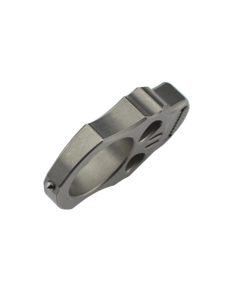 MaxKnives TIKNU4 - Impact Skull knuckle Titane naturel