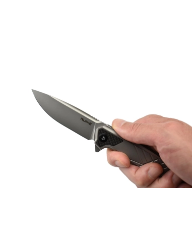 Ruike M875-TZ Couteau pliant lame acier N690 manche titane
