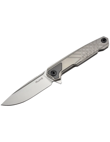 Ruike M875-TZ Couteau pliant lame acier N690 manche titane