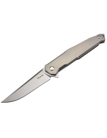 Ruike M108-TZ Couteau pliant lame acier 154CM manche titane TC4