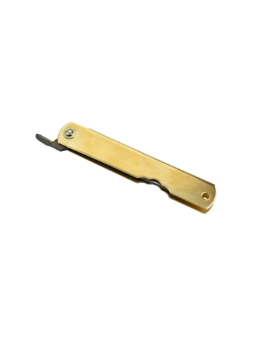 Higonokami HIGOKIRIL - Kiridashi - Manche laiton