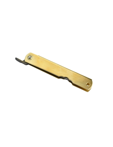 Higonokami HIGOKIRIL - Kiridashi - Manche laiton