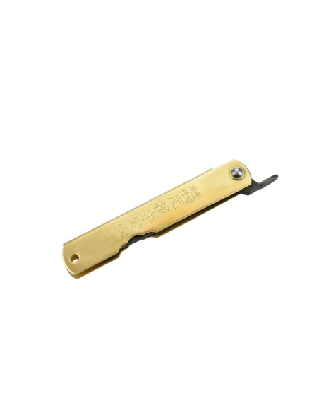 Higonokami HIGOKIRIL - Kiridashi - Manche laiton